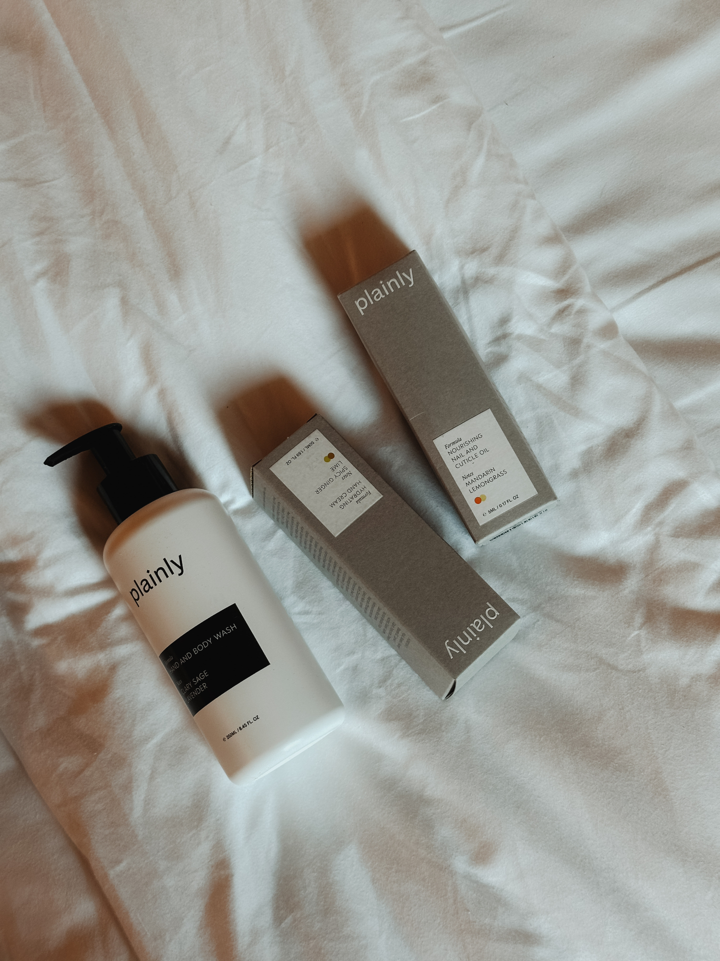 Plainly hand and body care