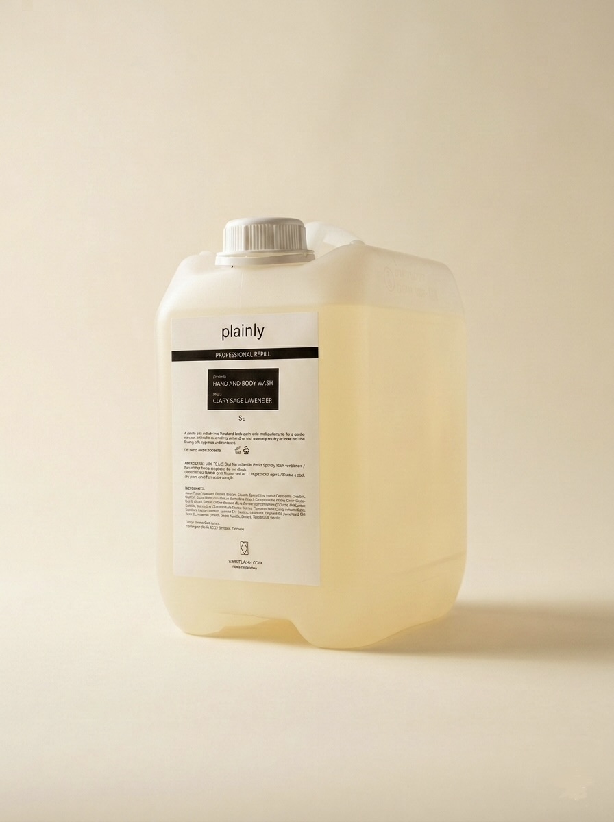 Plainly 5L canister, Hand & Body Wash